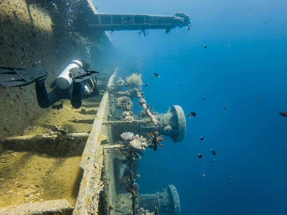 Diving in Aqaba