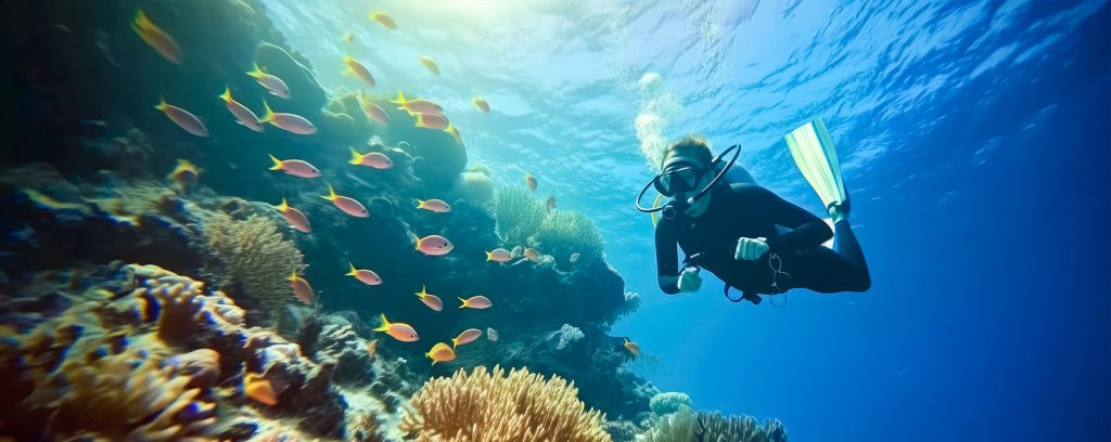 Try scuba diving in Aqaba