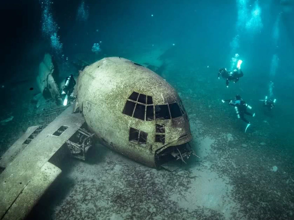 Hercules C130 airplane Aqaba