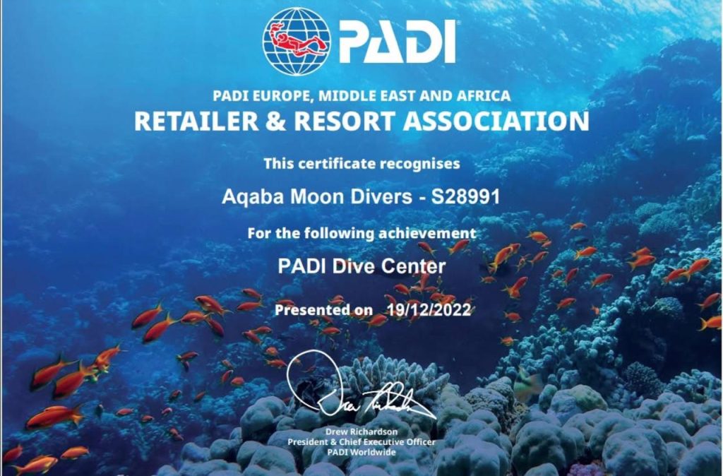 Aqaba Moon Diving Center in Aqaba