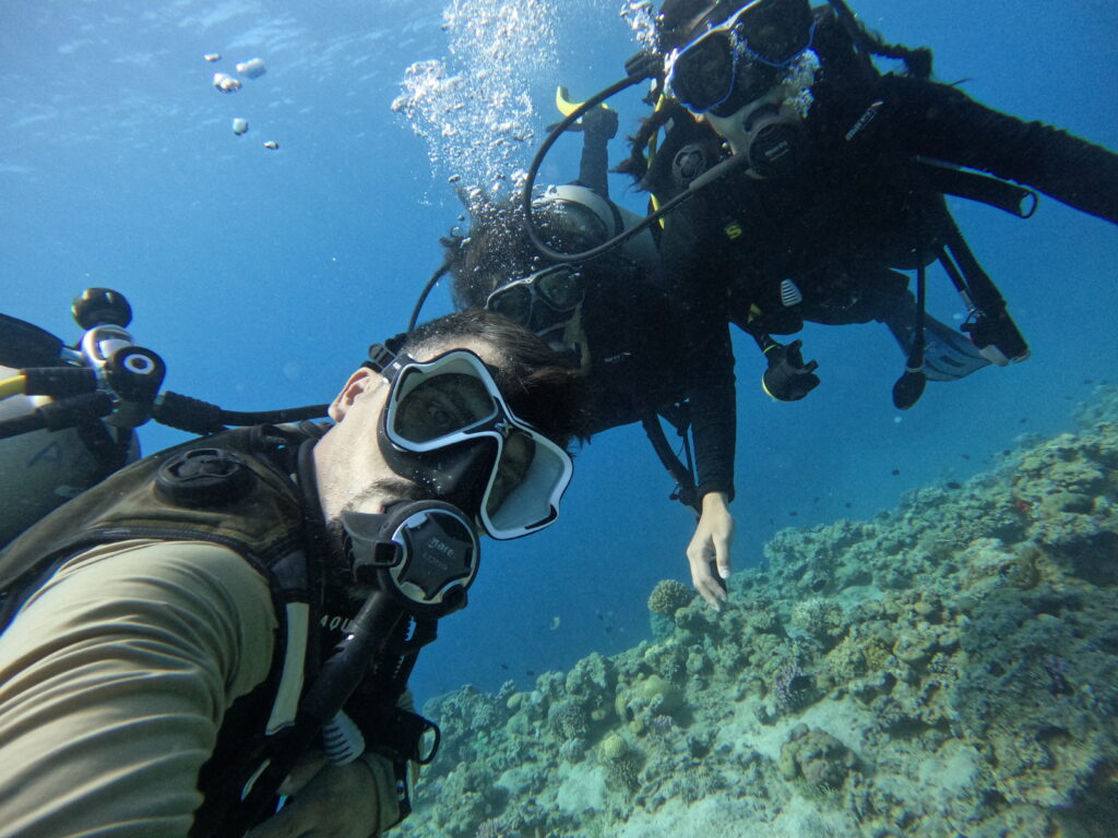 diving instructor in Aqaba