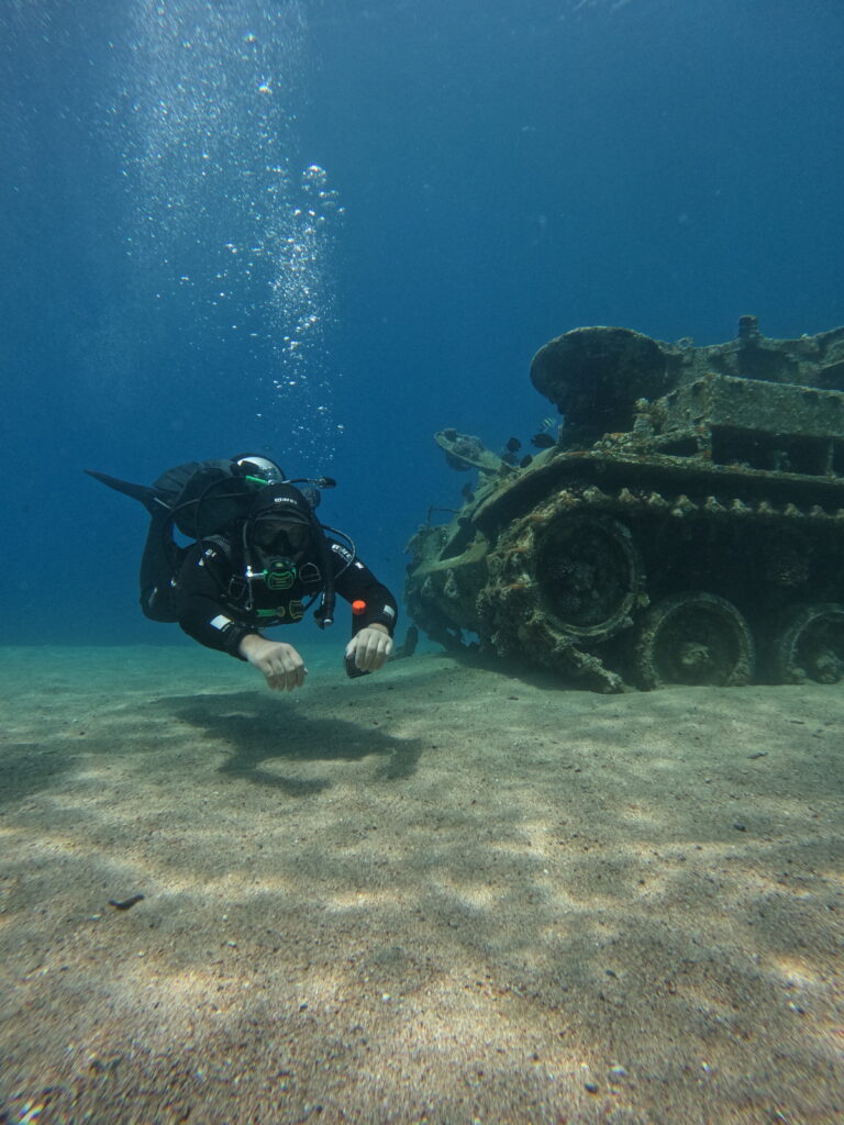 Refresher dive in Aqaba