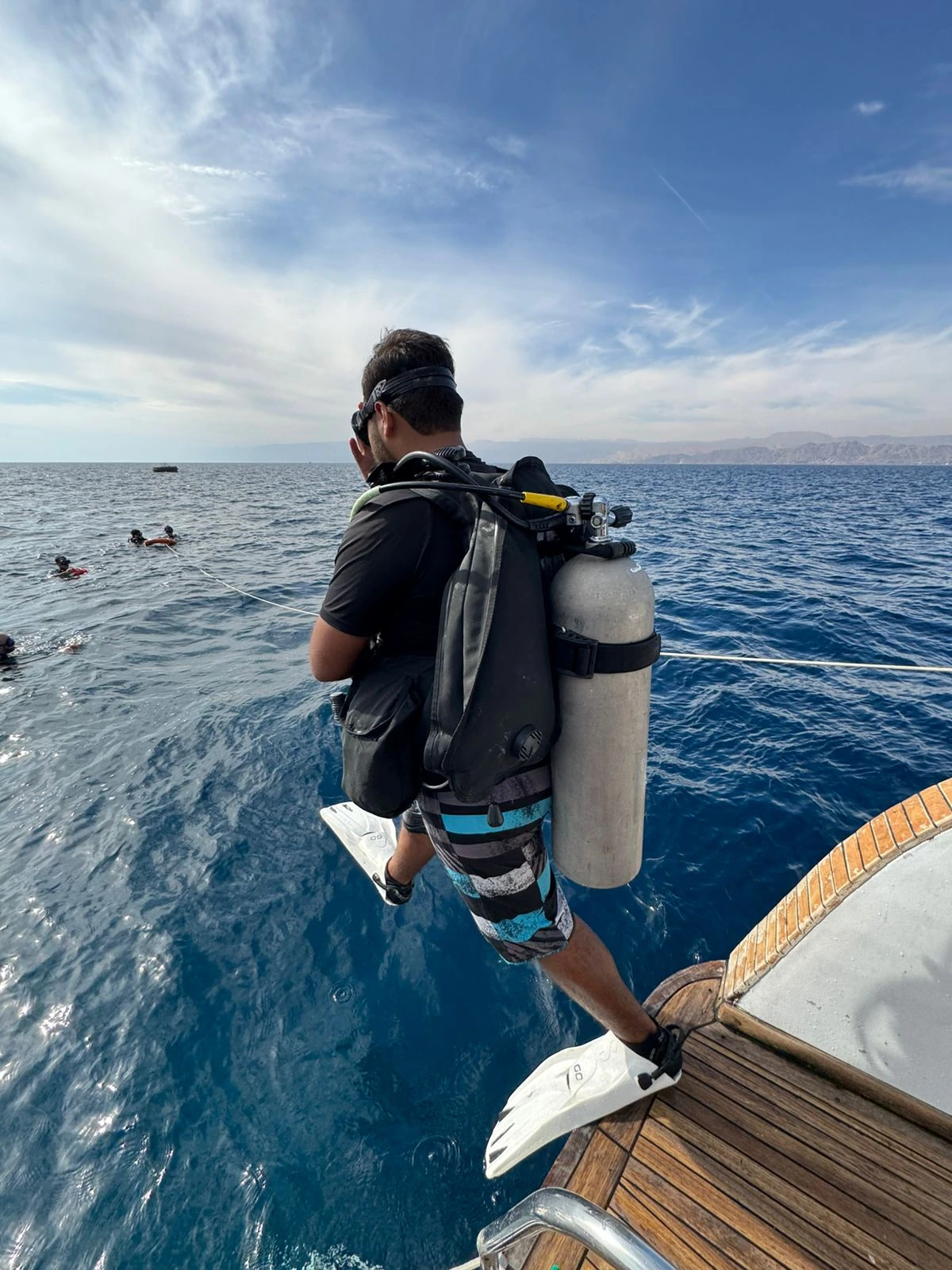Aqaba diving boat trip with Aqaba Moon Diving Center