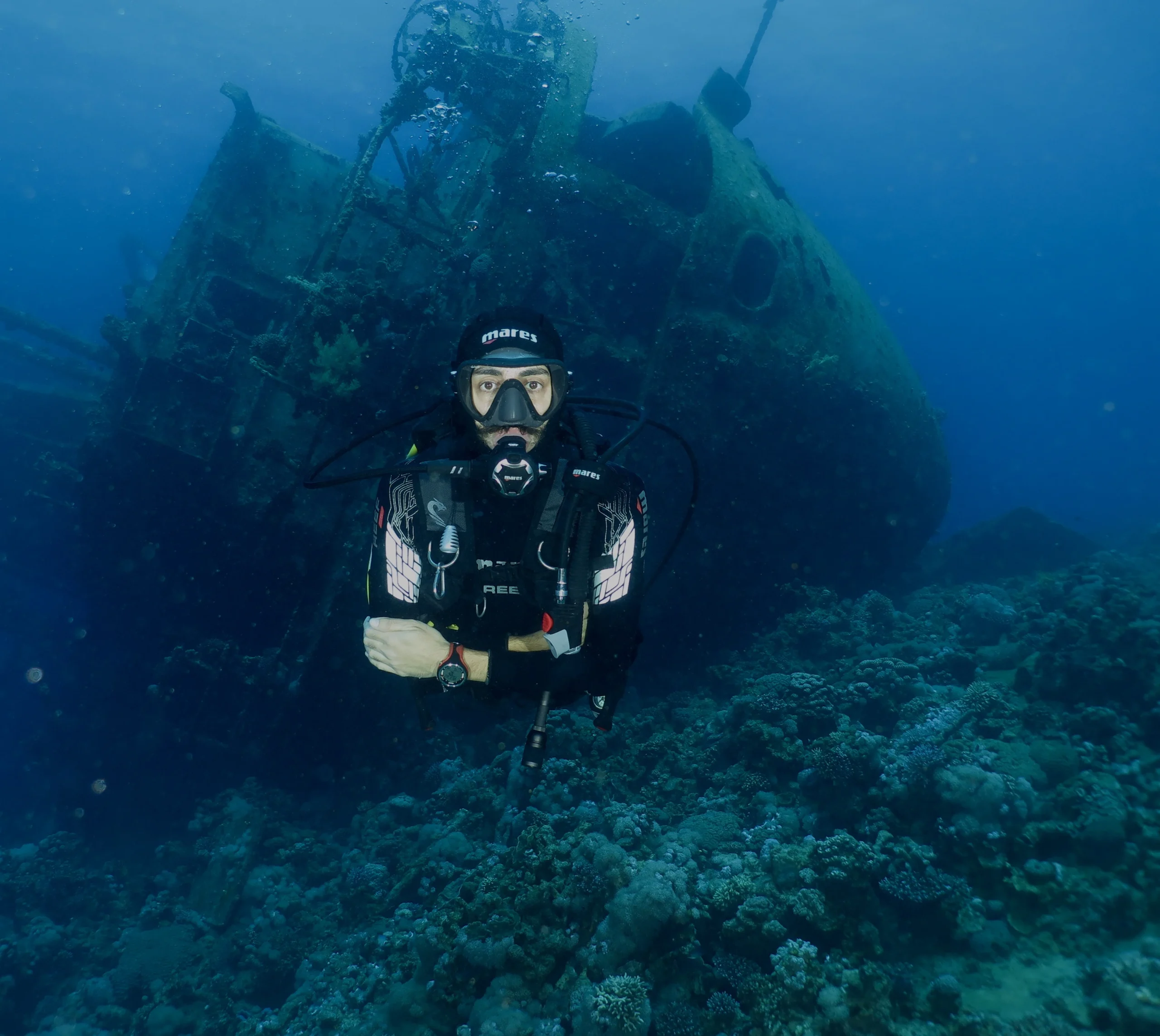 Black Rock dive site in Aqaba Jordan